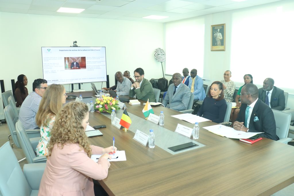 Audience accordée à l’Ambassadeur du Belgique