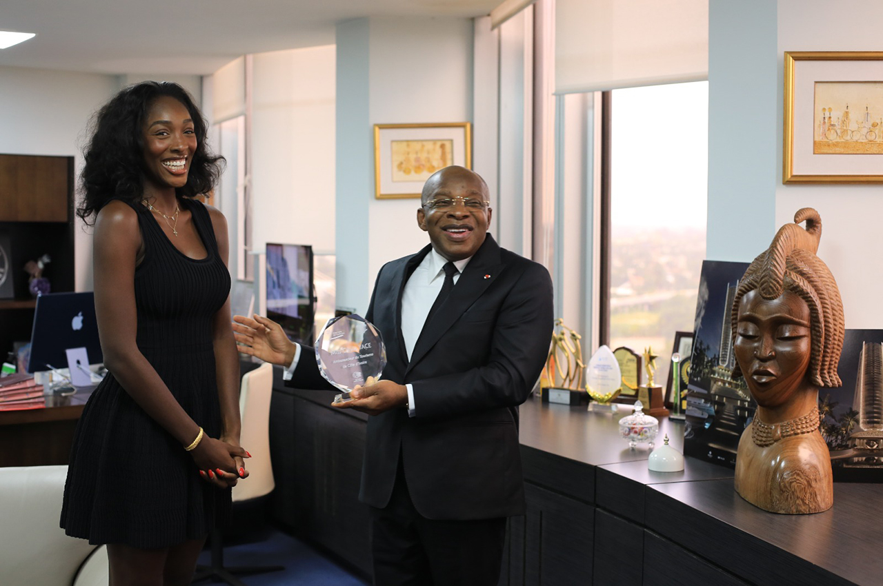 Promotion de la destination Côte d'Ivoire: Le Ministre Siandou Fofana a reçu Miss Olivia Yacé