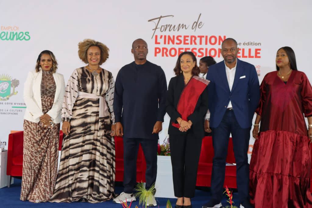 Panel de haut niveau lors de la 4ème édition du Forum de l’Insertion Professionnelle