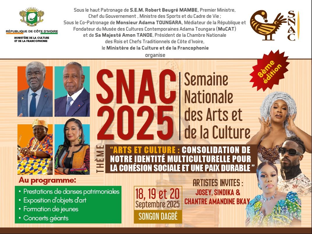 Préparation de la 8ème édition de la Semaine Nationale des Arts et de la Culture (SNAC)