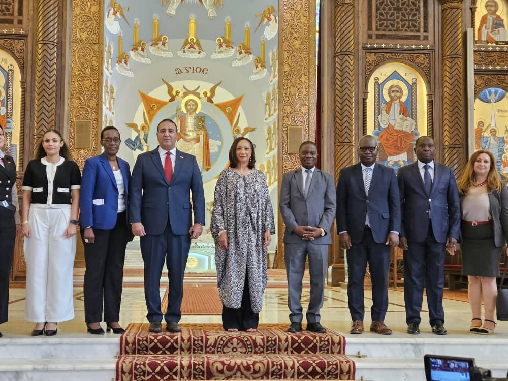 Inauguration du Grand Musée Egyptien au claire: la ministre Francçoise Remarck mène plusieurs activités culturelles au pays des  Pharaons