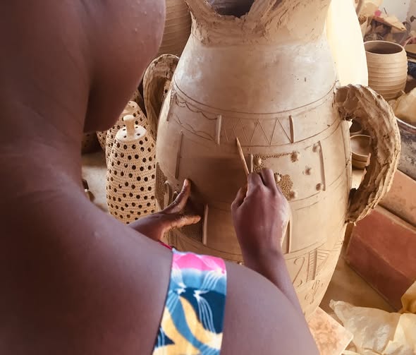 TANOU SAKASSOU, LE VILLAGE DES POTIERS