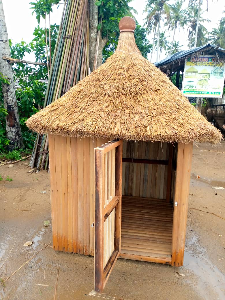 Niche pour chiens avec toitures